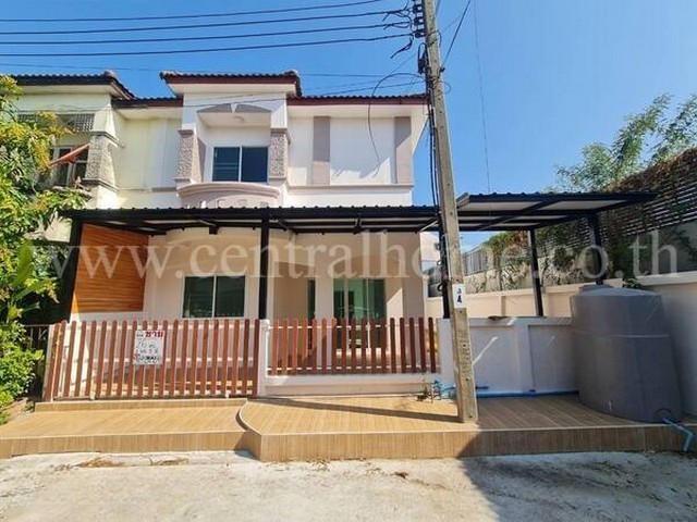 ลดราคาด่วน ทาวน์เฮ้าส์ หมู่บ้านปิยวรารมย์ 1 บางบัวทอง รีโนเวทพร้อมอยู่ หลังริม