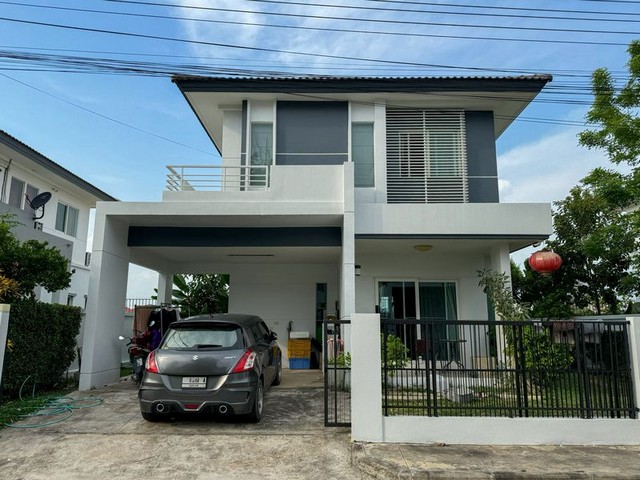 ให้เช่าบ้านเดี่ยว 2 ชั้น รับสัตว์เลี้ยง พร้อมอยู่ โครงการ พฤกษ์ลดา2 สันทราย