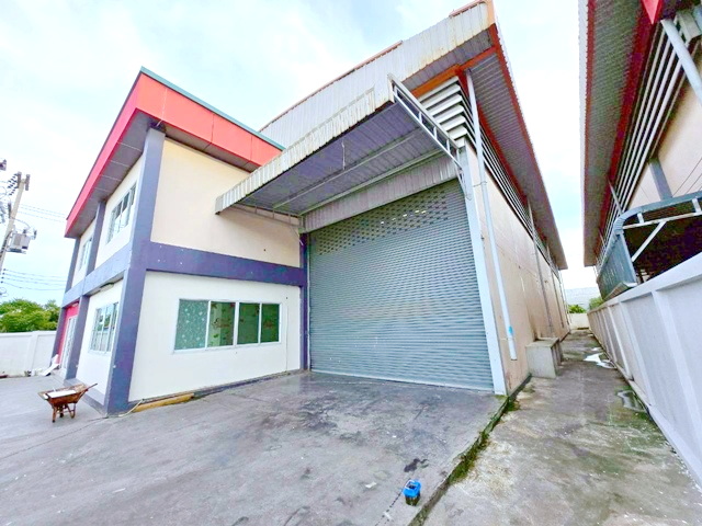 เศรษฐกิจ  นาดี สี่วาพาสวัสดิ์  สมุทรสาคร  เอกชัยโพธิ์แจ้ เทพกาญจนา  ขาย-ให้เช่าโรงงาน โกดัง ออฟฟิศ2ชั้น  1250 ตร.ม. 