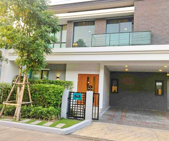 สาทร-ราชพฤกษ์  MRTบางแค 1.6 กม. 4 นอน ให้เช่าคฤหาสน์หรู 2 ชั้น จัดเต็มเฟอร์ฯ หรูหรา 5 น้ำ  69 ตร.วา.280 ตร.ม. ตลาดบางแค 1.5 กม.  เดอะ ซิตี้ 