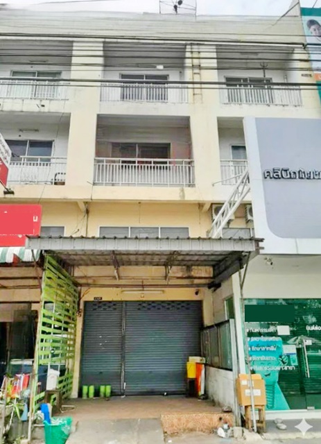 แม็คโคร ฟู้ด สนามบินน้ำ 750 ทำเลทอง ม. รถไฟฟ้า MRTแยกนนทบุรี1 1.03 กม. อาคารพาณิชย์ 4 ชั้น 20ตรว.  ให้เช่า 4นอน 4น้ำ  นนทบุรี ศูนย์ราชการ