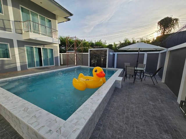 บ้านพูลวิลล่าให้เช่า  พัทยาเหนือ ซอยมานะ หนองใหญ่ซอย10   บ้านพร้อมอยู่แล้ว