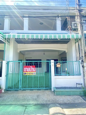 ขายบ้าน ทาวเฮาส์ 2 ชั้น ม.ทรัพย์อนันต์  อยู่ในเขต ใจกลางเมือง ชลบุรี