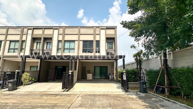 ลดราคา ทาวน์โฮม วี คอมพาวด์ ราชพฤกษ์ - ปิ่นเกล้า หลังริม สภาพดี