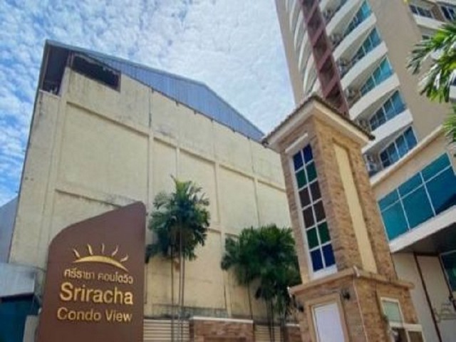 ห้องใหญ่ ใจกลางศรีราชา!  ให้เช่า ศรีราชาคอนโดวิว 1 นอน ราคาถูก! TP-C1700