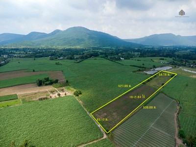  ที่ดินวังไทร ปากช่อง  18-2-84 ไร่ (7,484 ตร.ว.) ครุฑแดง 3 โฉนด เพียงไร่ละ 900,000 บาท   เข้ามาเพียงนิดเดียวจากถนนหลัก