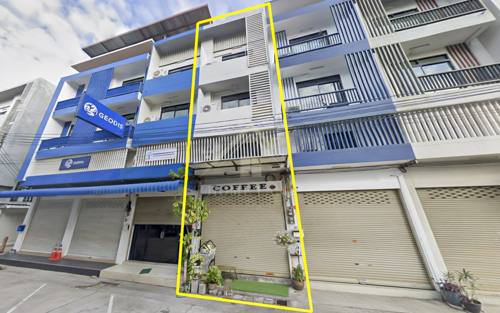 ขาย และ เช่า อาคารพาณิชย์ 3.5 ชั้น ติดถนน สุขุมวิท หน้าท่าเรือ แหลมฉบัง 