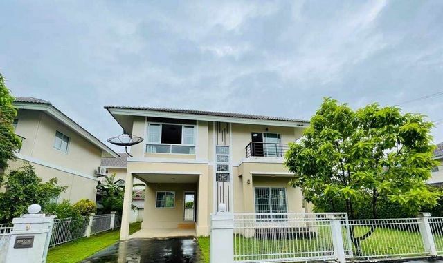 โซนแม่ริม ขาย 2.85 ล้าน 71 ตรว. บ้านเดี่ยว 2 ชั้น #กาญจน์กนกวิลล์ 12 แปลงหัวมุม บรรยากาศดี #เห็นวิวภูเขา เงียบสงบ เพื่อนบ้านอัธยาศัยดี