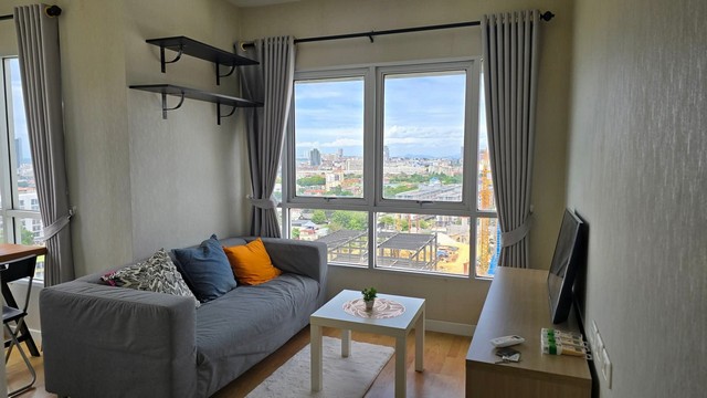 คอนโดปล่อยเช่า ยูนิก้าชั้น15 แบบ2นอน2น้ำ ห้องมุมขนาด54.87ตรม  ใกล้บิ๊กชีพัทยาใต้