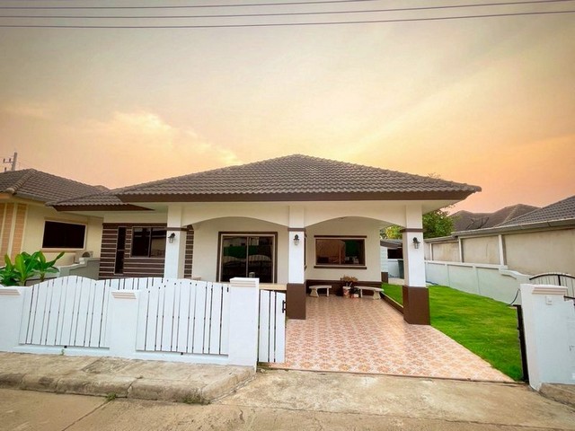 บ้านเดี่ยวชั้นเดียว กว้างขวาง โครงการ บ้านใบไม้2 สันทราย 