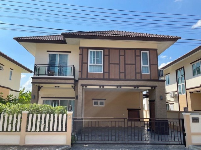 ขายต่ำกว่าราคาบ้านเดี่ยว พร้อมผู้เช่า โครงการ แกรนด์ล้านนาเมอริเดียน สันกำแพง 