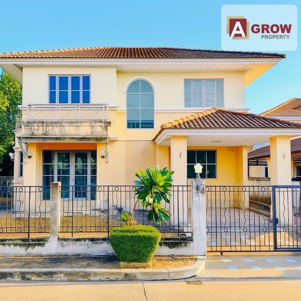 หมู่บ้านมัณฑนา 2 ศรีนครินทร์ ทำเลดี เดินทางสะดวก พื้นที่บ้านเยอะมาก พร้อมอยู่