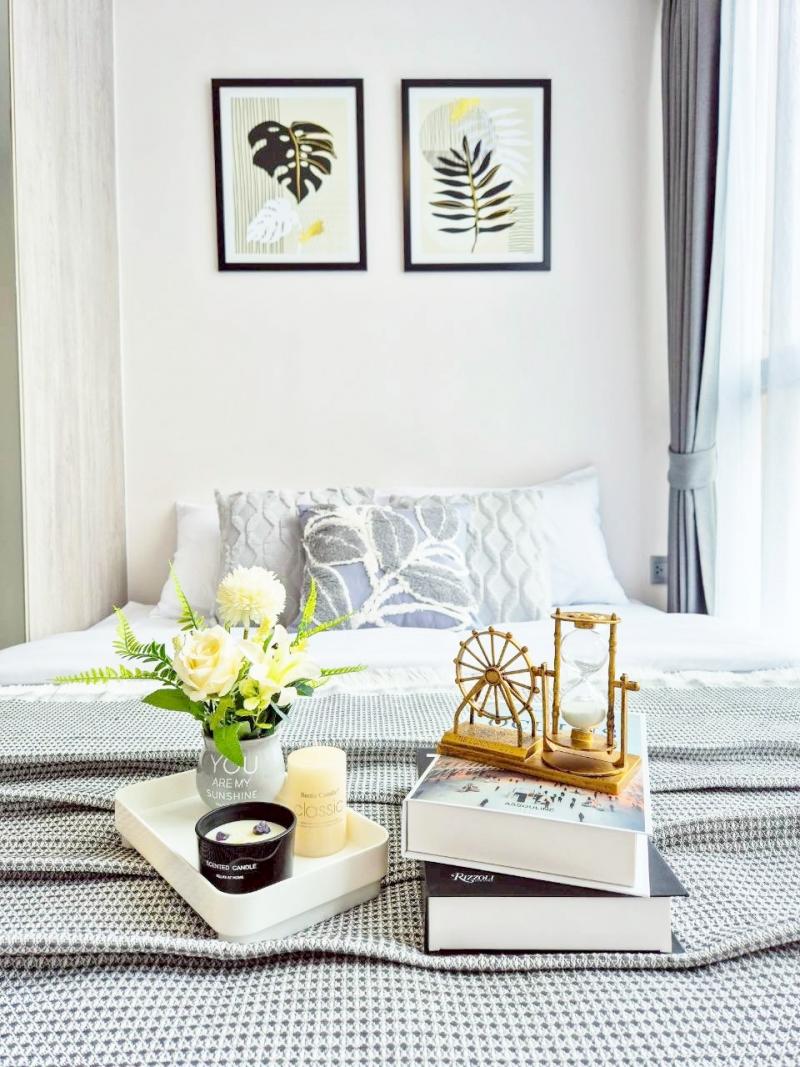 ให้เช่า คอนโด Atmoz Bangna แอทโมซ บางนา 1 นอน 1 น้ำ ใกล้รถไฟฟ้าสายสีเหลือง สถานีศรีเอี่ยม และ ใกล้ Central บางนา