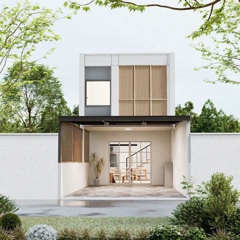 KDH0129 ขายทาวน์เฮ้าส์ ชมศิริ (บ้านสวน ซอย 9)  ขนาด 22 ตร.วา  2 ชั้น ทำเลทอง ใจกลางเมืองชลบุรี