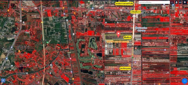 ขายที่เปล่าติดถนนพหลโยธิน..ขายที่เปล่าคลองหลวงปทุมธานี ขายที่ปทุมธานี ผังเมืองสีส้ม 