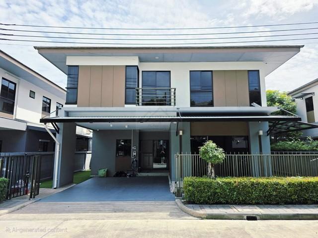 ให้เช่าบ้านเดี่ยว 2 ชั้น 225 ตร.ม. โครงการบ้านลุมพินี สวนหลวง ร.9 ใกล้สวนหลวง ร.9