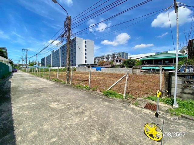 ขาย-เช่าที่ดินแปลงสวย รร.นานาชาติบางกอกพัฒนา 1.4 กม. ย่านบางนา ซ.ลาซาล 53-61 รูปสี่เหลี่ยมผืนผ้า  2 งาน 42 ตร.วา.