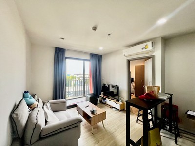 ห้องมุมตำแหน่งสวย ราคานี้โคตรคุ้ม ขายคอนโด เดอะเบส การ์เดน พระราม 9 (The Base Garden Rama 9) ติด 4 แยกราม-พระราม 9