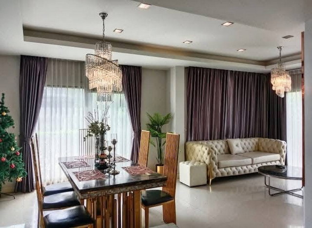 บ้านเดี่ยว Centroรามอินทรา-จตุโชติให้เช่าพร้อมอยู่4ห้องนอน 3ห้องน้ำบ้านใกล้ส่วนกลาง