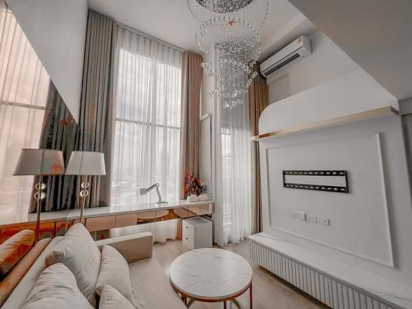 ขายห้องสวยมาก Duplex พร้อมอยู่ SOHO Bangkok Ratchada