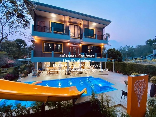 ขายด่วน! บ้าน บ้านพักตากอากาศ สไตล์พูลวิลล่า @หมูสี เขาใหญ่ (ใกล้สนามกอล์ฟคีรีมายา) 113 ตร.ว. 4 น 5 น้ำ ราคา 9.9 ล้านบาท    9900000 BAHT. ใกล้กับ สนามกอล์ฟคีรีมายา ราคาทรัพย์ถูก