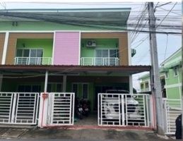 ขายทาวน์เฮ้าส์มือสอง อำเภอพานทอง จ.ชลบุรี โครงการ ทาวน์โฮม สมปราถนา