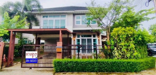 ขายบ้านเดี่ยว2 ชั้น ห้องมุม  หมู่บ้านศุภาลัยการ์เด้นวิลล์-บ้านพรุ หาดใหญ่