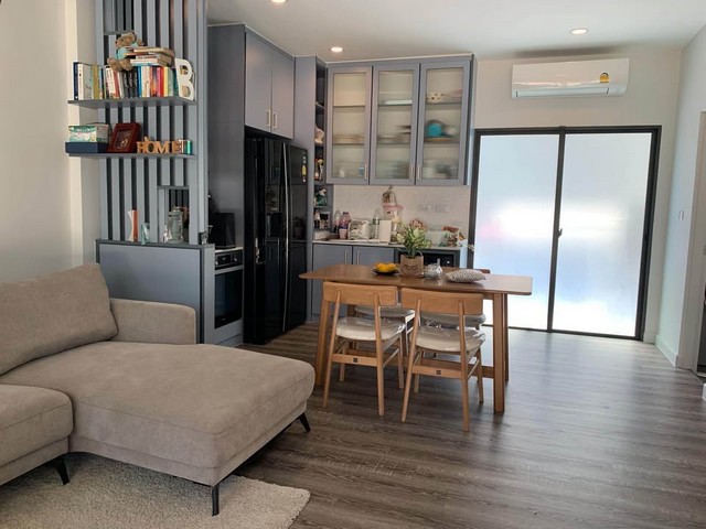 P1259 ให้เช่า ทาวน์เฮ้าส์ 2 ชั้น โครงการ เวิร์ฟ พระราม 9 VERVE Rama 9 ตกแต่งสวยพร้อมอยู่