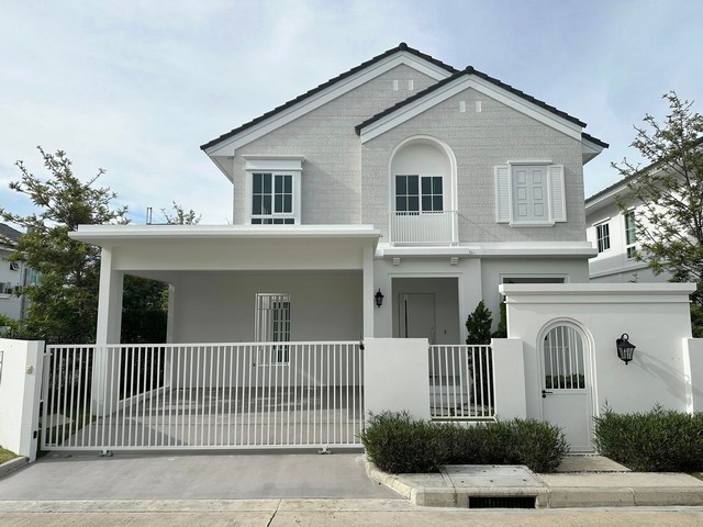 ให้เช่าบ้านเดี่ยว 2ชั้น หมู่บ้านชัยพฤกษ์ บางนา กม.15 ที่ดิน 62.2 ตร.ว พื้นที่ใช้สอย 184 ตร.ม แปลงมุม พร้อมเข้าอยู่