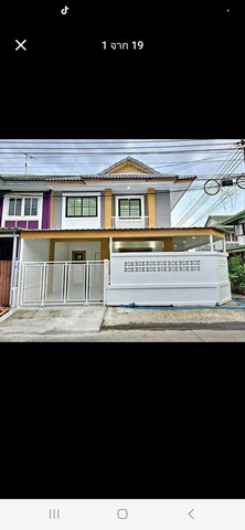 ขายบ้านในหมู่บ้านพฤกษา10 #ห้องมุมกลับรถ เขตบางพระ ชลบุรี