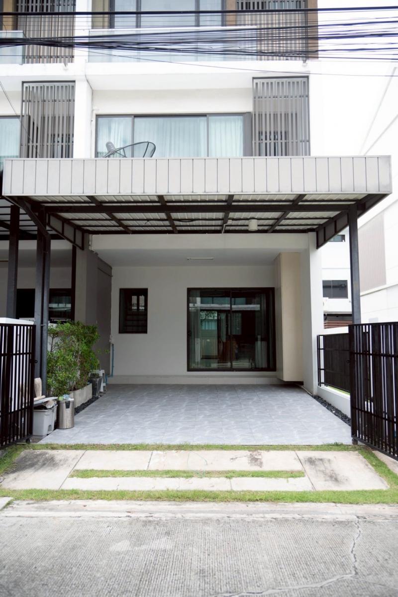 ให้เช่าทาวน์โฮม3ชั้น The Terrace รามอินทรา65 โครงการคุณภาพพร้อมอยู่