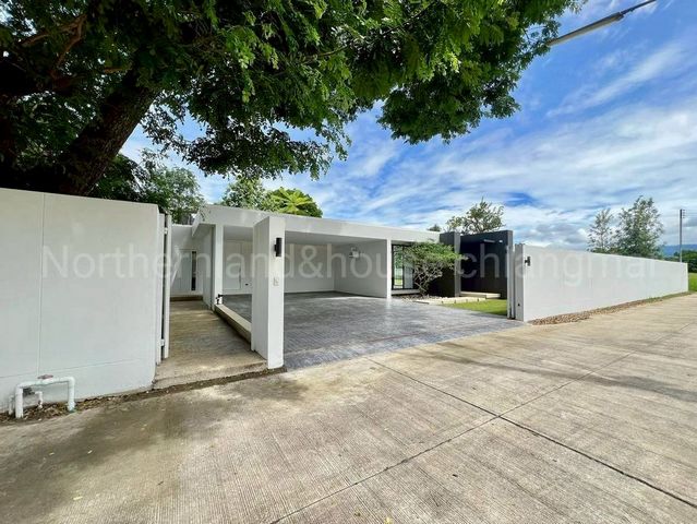 ขาย 25.9 ล้าน 378 ตรว. น้ำแพร่ #หางดง #บ้านพูลวิลล่าสร้างใหม่ 2 ชั้น #สไตล์โมเดิร์น #วิวดอยสุเทพ #เฟอร์นิเจอร์ครบ ใกล้เมือง เดินทางสะดวก