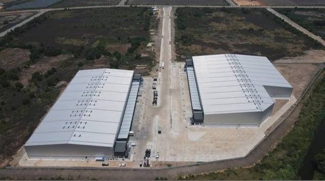 เช่าโกดัง โซนนิคมอุตสาหกรรมตำบลคลองสวน อำเภอบางบ่อ  จังหวัดสมุทรปราการ