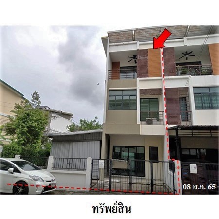 ขายทาวน์เฮ้าส์มือสอง เขตบางแค กรุงเทพฯ  โครงการ ซิกเนเจอร์ กัลปพฤกษ์