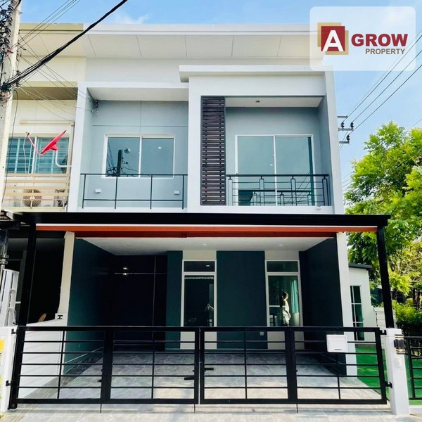 หมู่บ้านฮาบิเทีย วงแหวน-รามอินทรา หลังมุมบรรยากาศดี มีความเป็นส่วนตัว ตกแต่งครบพร้อมอยู่