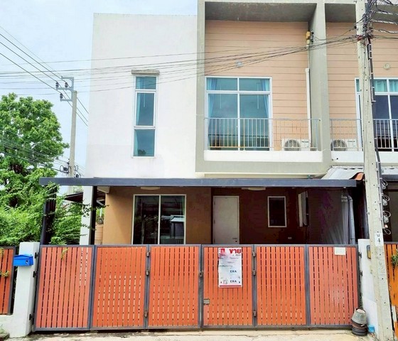 ขายบ้านทาวน์โฮม 2 ชั้น แฮปปี้วิลล์ ดอนเมือง ถนนเทิดราชัน แขวงสีกัน เขตดอนเมือง กรุงเทพมหานคร