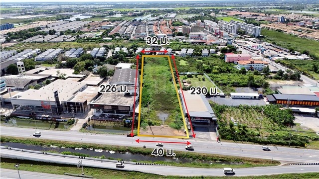 ขายด่วน ที่ดินถมแล้ว 5 ไร่ 34 ตารางวา สายเอเชีย บางปะอิน อยุธยา ทำเลดี