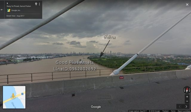 ขายที่ดินติดแม่น้ำเจ้าพระยา 23 -1-20 ไร่ พื้นที่สีม่วง เหมาะกับโรงงาน/โกดัง หน้ากว้าง 56 เมตร ติดน้ำ (สามารถสร้างท่าเรือได้) มีซอยเข้าถึงที่ดิน รถ trailer เข้าได้ ติดถนน 2 วงแหวน วงแหวนรอบนอกด้านใต้และวงแหวนอุตสาหกรรม ห่างข้างละ 500 เมตร23 ไร่ 1 งาน 20 ตรวตารางวาละ30,000 บาทราคา 279,600,000 บาท  ซอยเทศบาลสำโรงใต้21  ใกล้โรงเรียนอนุบาลมารดา ถนนปู่เจ้าสมิงพรายวัดบางหญ้าแพรก อำเภอ พระประแ