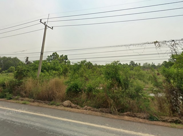 ขายที่ดินกบินทร์บุรีปราจีนบุรี ขายที่ดินปราจีนบุรี 6-3-21 ไร่ พื้นที่สีเขียว ติดถนน 3015