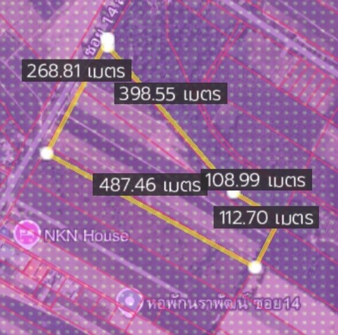ขายที่ดินนิคมพัฒนาระยอง 48 ไร่ (2 โฉนด) ผังม่วงลาย ยู่ใกล้แหล่งอุตสาหกรรม