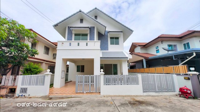 บ้านเดี่ยว 2 ชั้น หมู่บ้านสุขประยูรปาร์ค ต.นาป่า อ.เมือง ชลบุรี หมู่บ้านติดถนนสุขประยูร ใกล้โฮมโปร อมตะนคร ใกล้โรบินสัน ดอนหัวฬ่อ 50 ตรว.