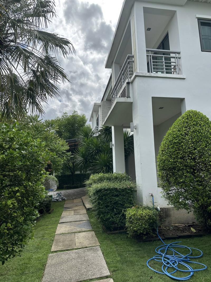ให้เช่าบ้านเดี่ยว2ชั้นเนื้อที่130วา5นอน4น้ำ แอร์ เฟอร์ครบถนนราชพฤกษ์