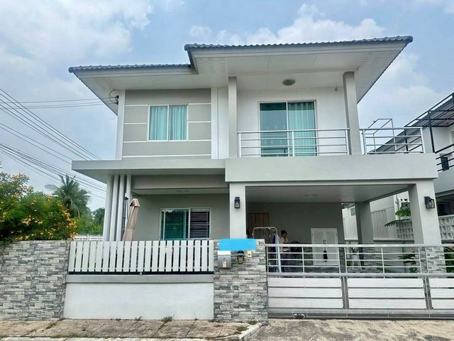 ขายบ้านเดี่ยวมือสอง โครงการ มบ.เดอะทรี หนองขาม ศรีราชา ชลบุรี FP-H01387 