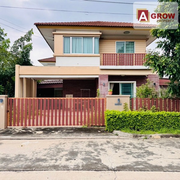 หมู่บ้านเอโทล มัลดีฟส์ บีช ศรีนครินทร์-หนามแดง บ้านทำเลติดหน้าสวนโครงการ ตกแต่งครบ พร้อมอยู่