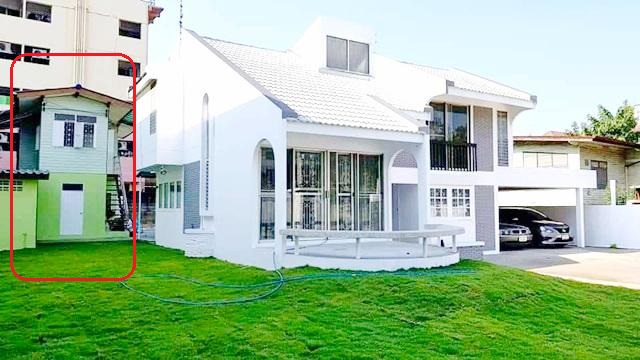 รามอินทรา 15-21 202ตร.วา 602ตร.ม. คฤหาสน์ให้เช่า 2 หลัง ใกล้ MRT ลาดปลาเค้า 299 ม. จอดรถได้ 10 คัน เซ็นทรัลรามอินทรา 1.8 กม. ม.เกริก 2 กม.