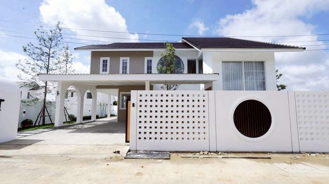 ให้เช่าพูลวิลล่าสร้างใหม่ 2 ชั้น สไตล์ญี่ปุ่น สันผักหวาน หางดง 