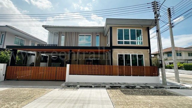 บ้านเดี่ยว ฮาบิเทีย บอนด์ ราชพฤกษ์ หลังมุม เฟอร์ครบ พร้อมอยู่