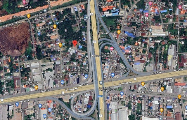 ขายที่ดินเปล่า เนื้อที่ 274 ตารางวา  ตำบลปรุใหญ่ อำเภอเมือง นครราชสีมา