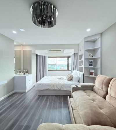 คอนโด ช้างคลาน เรสซิเดนท์ ห้องวิวภูเขา ตกแต่งใหม่ สะอาด โปร่งสบาย พร้อมอยู่