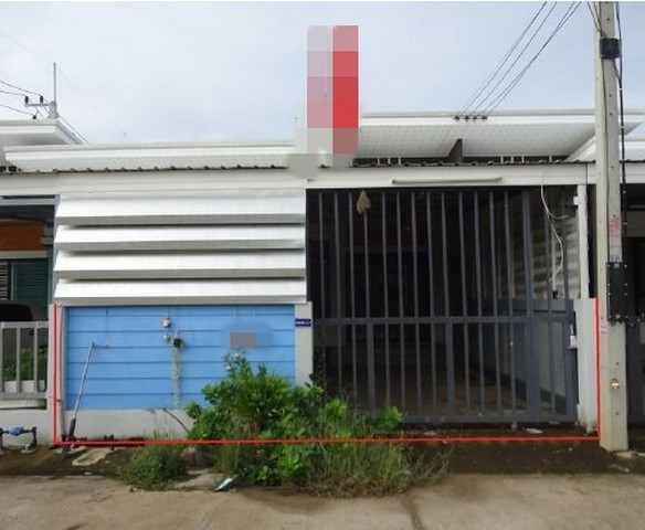 ขายทาวน์เฮ้าส์สองศรีมหาโพธิ  โครงการ เดอะ ปาล์ม วิลเลจ ปราจีนบุรี